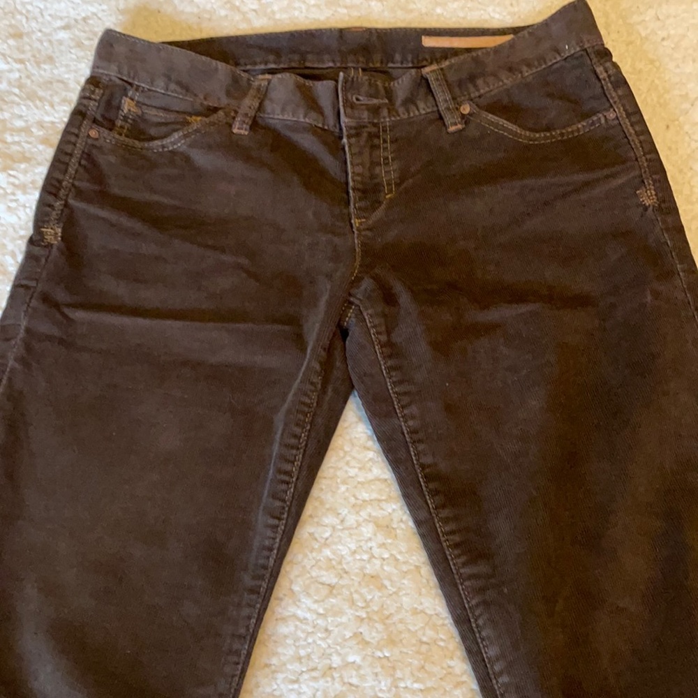Brown corduroy straight leg pants. Never worn.